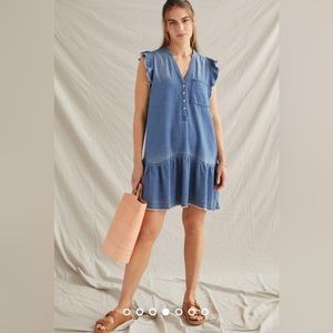 Anthropologie Pilcro Denim dress/tunic - size medium